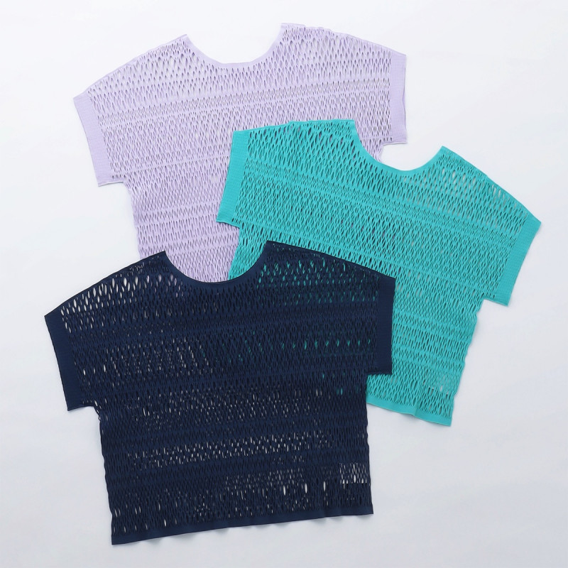 チャコットノーソーイングカットソー ノーソーイングニット】レーシーショートTシャツ 商品ページ