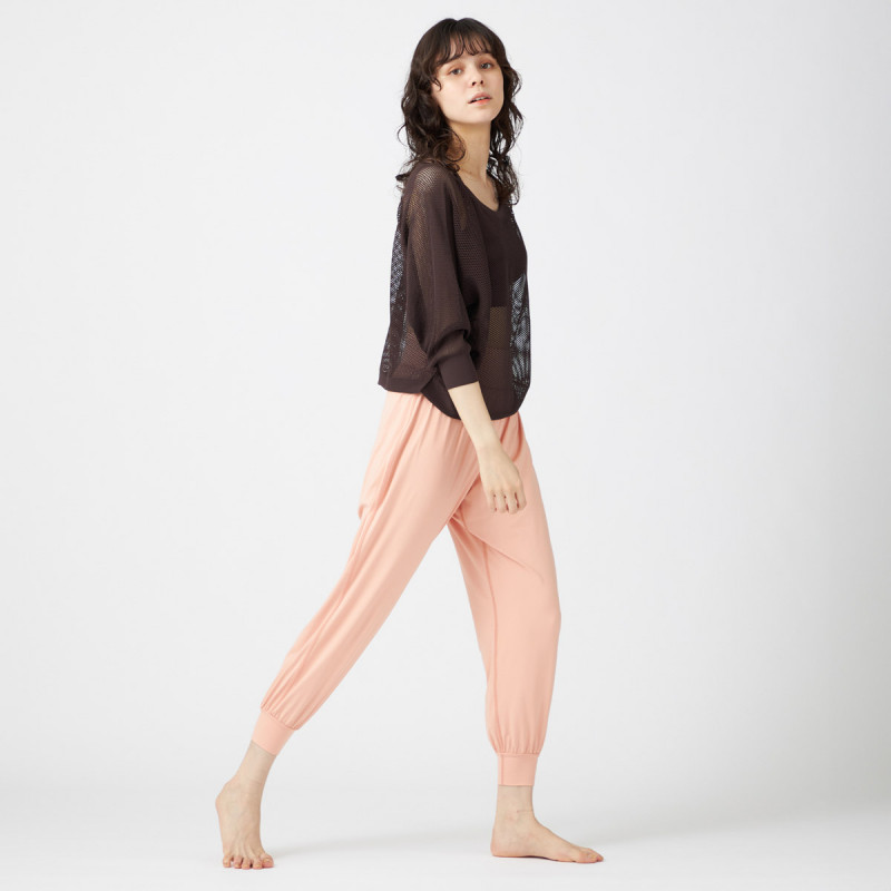 ノーソーイングニット】7分袖メッシュニットTシャツ 商品ページ