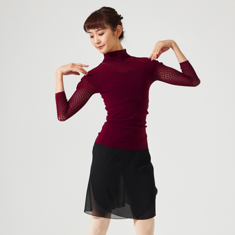 ☆バックレースアップハイネックトップ 商品ページ | チャコット