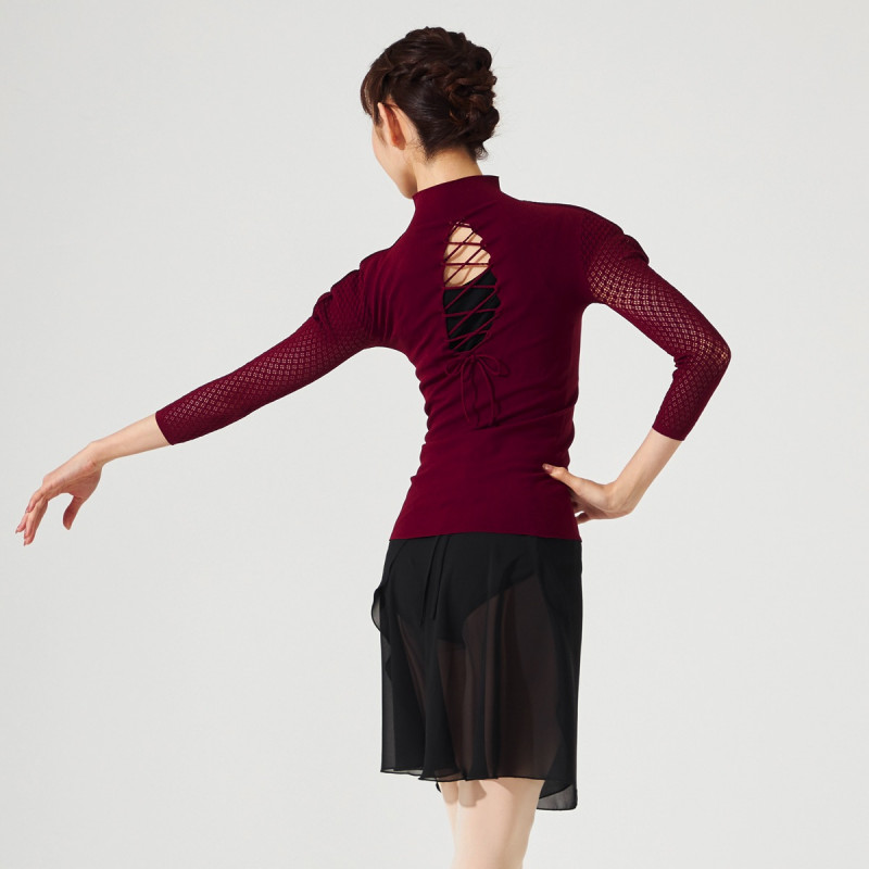 ☆バックレースアップハイネックトップ 商品ページ | チャコット