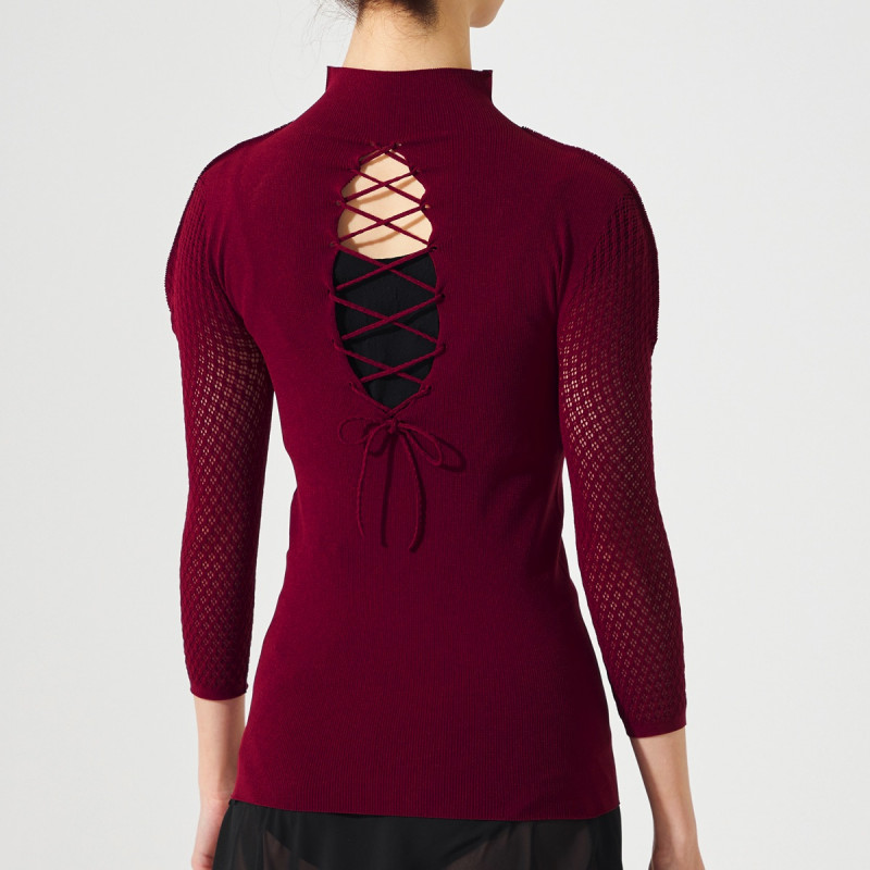 ☆バックレースアップハイネックトップ 商品ページ | チャコット