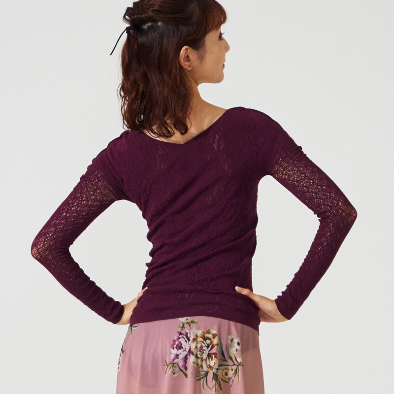 ☆シアー2wayクルーネックニットトップ 商品ページ | チャコット