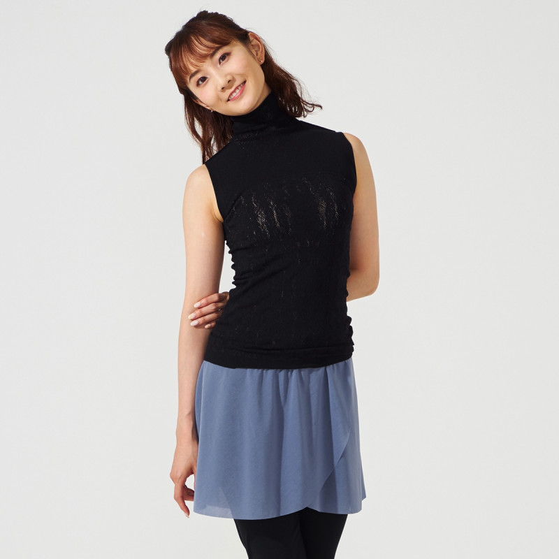 ☆カップ付ハイネックニットトップ 商品ページ | チャコットオンライン