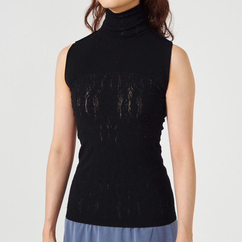 ☆カップ付ハイネックニットトップ 商品ページ | チャコットオンライン