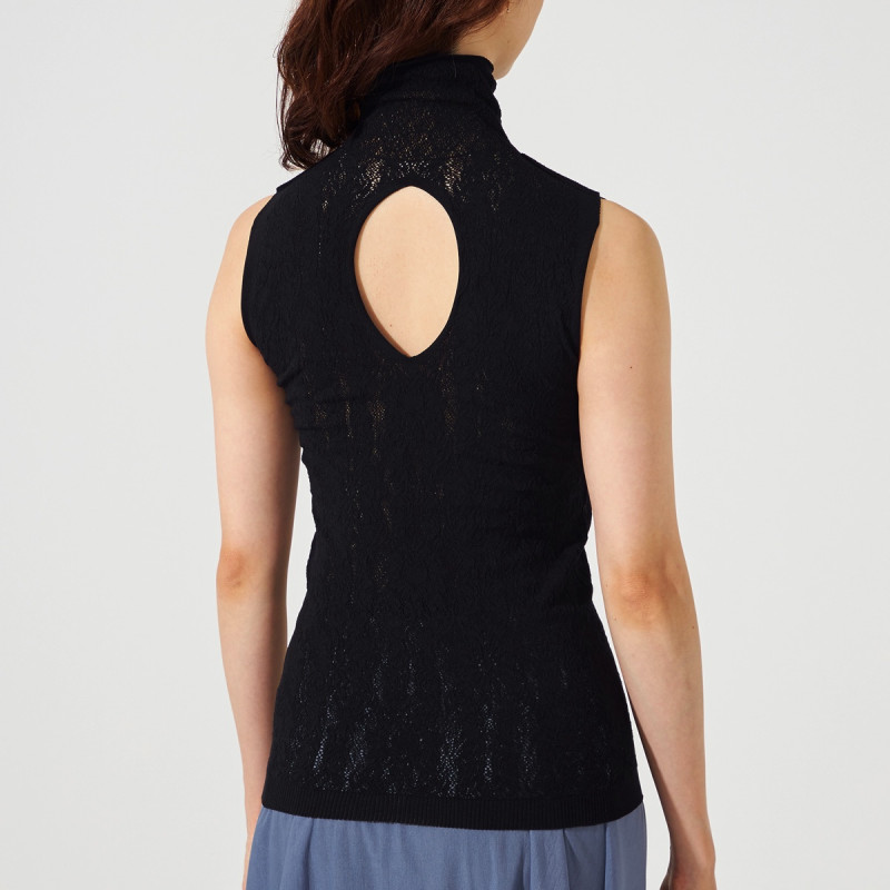 ☆カップ付ハイネックニットトップ 商品ページ | チャコットオンライン