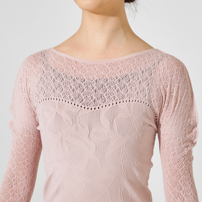 ☆トゥシューズリボンニットトップ 商品ページ | チャコットオンライン