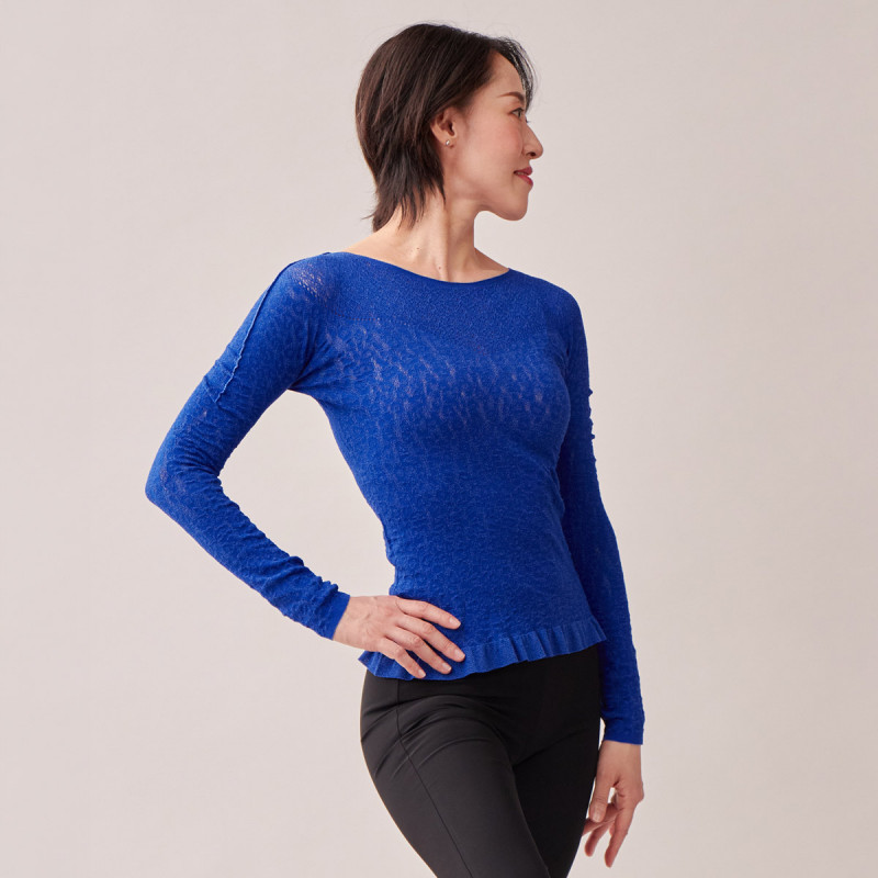 ノーソーイングニット】レオパードニットトップ 商品ページ