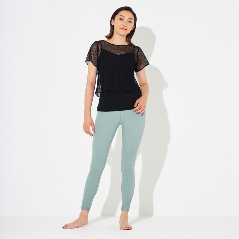 ☆アンクルレースレギンス 商品ページ | チャコットオンラインショップ