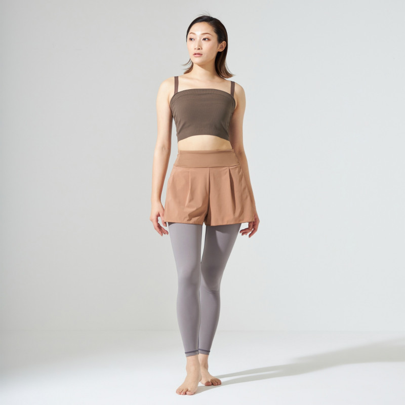 ☆花梨☆チャコット ショートパンツ付きレギンス　Sサイズ Chacott（チャコット）の「ショートパンツ付きレギンス（レギンス