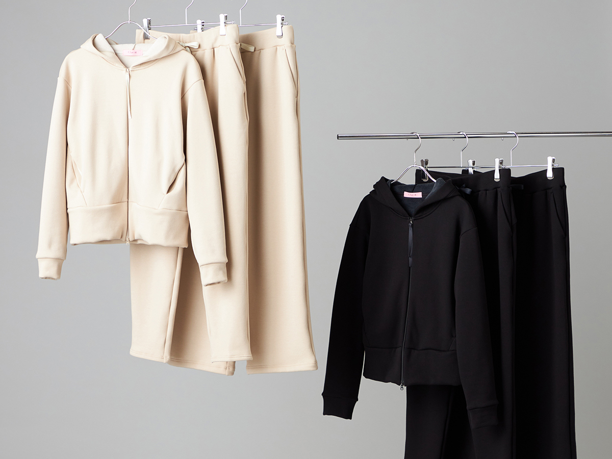 裏起毛フーデットジャケット