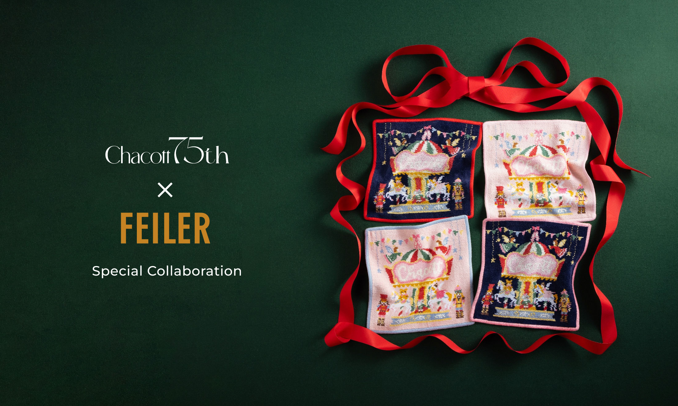 Chacott 75th × FEILER Special Collaboration