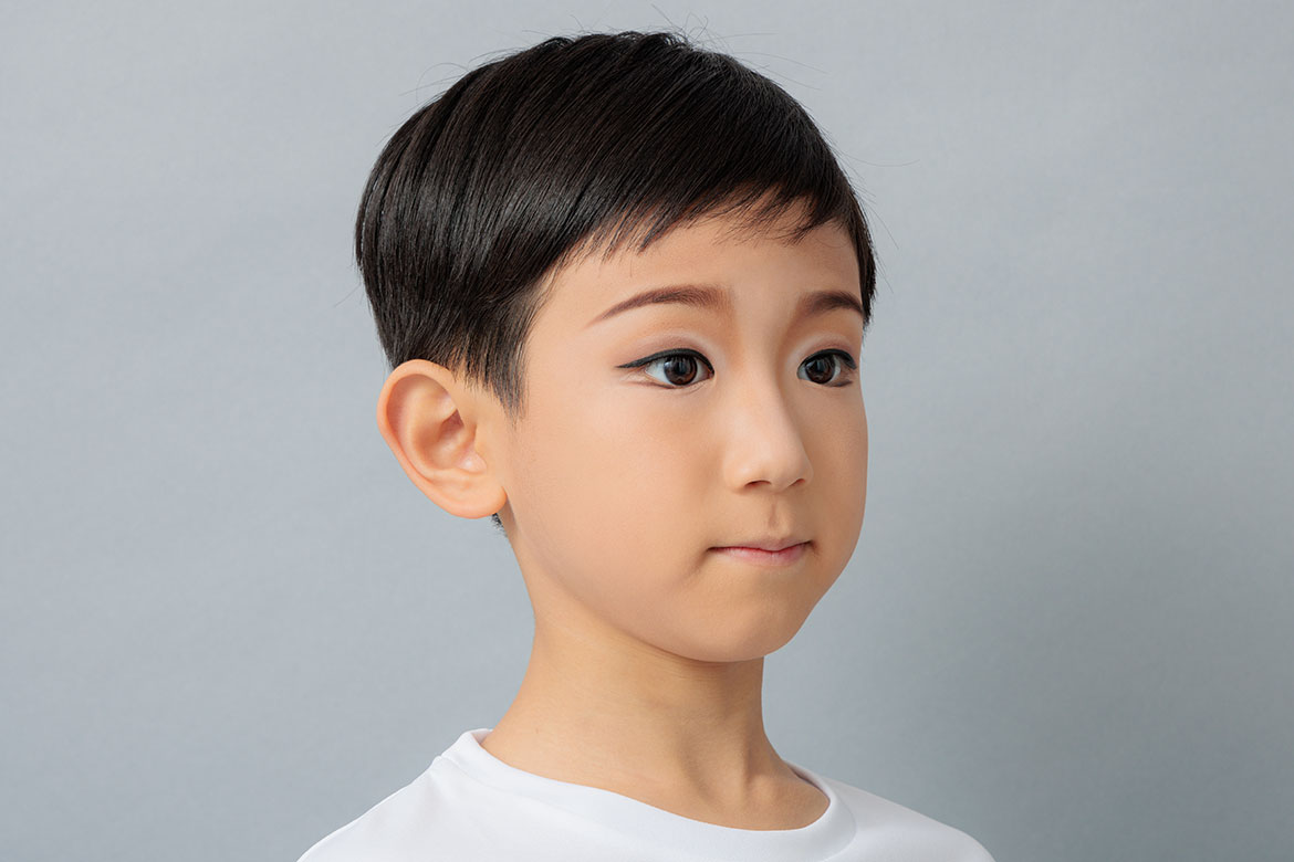 仕上げアイライン
