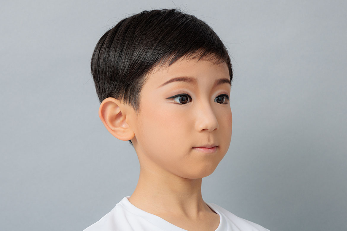 仕上げアイライン