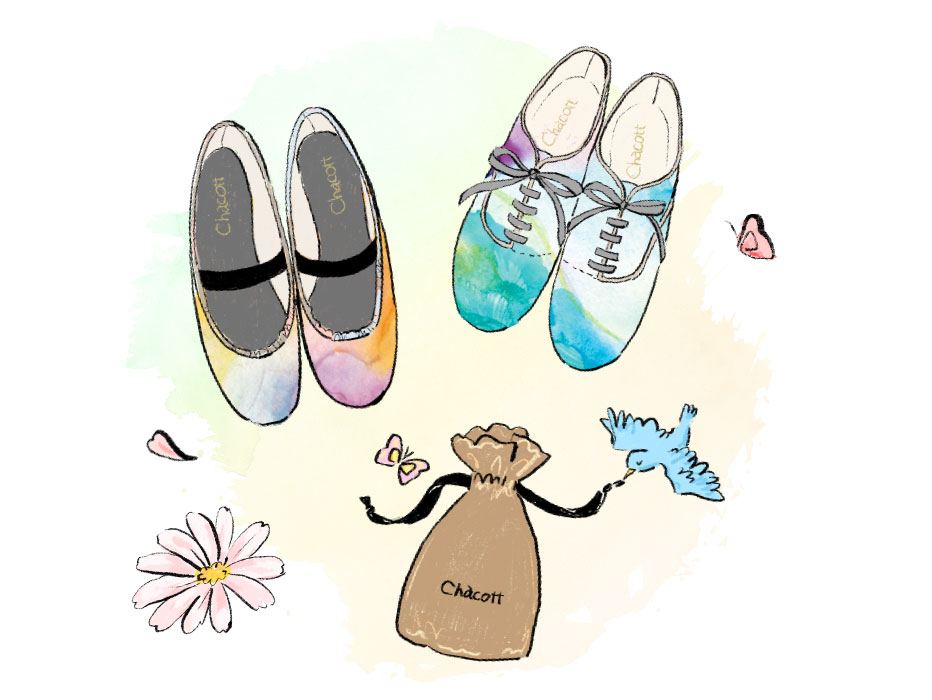 COMPACT BALLET SHOES・ SHOE RACE SHOES