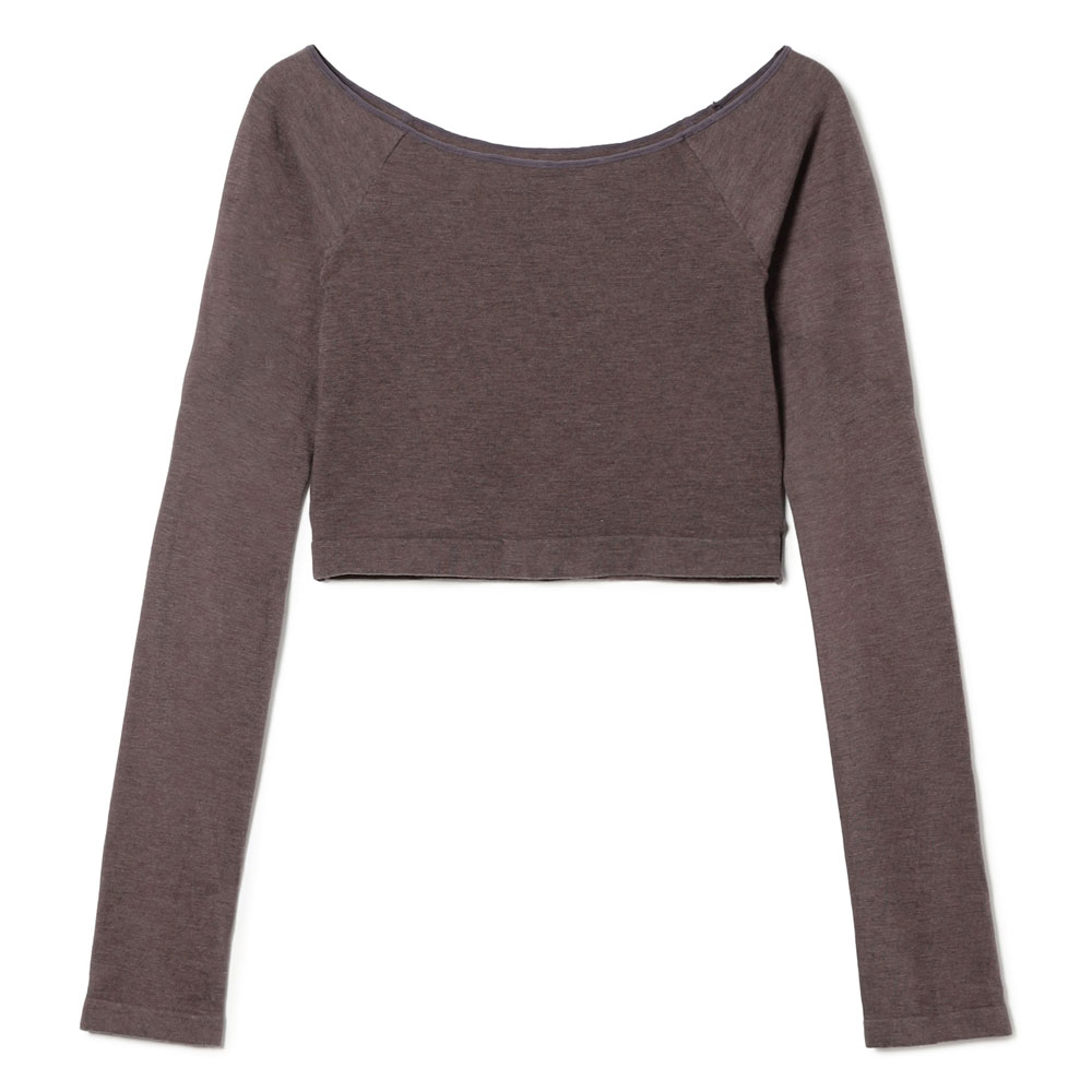 ラウンドネック・ショートトップ（サーモギア®糸使用）