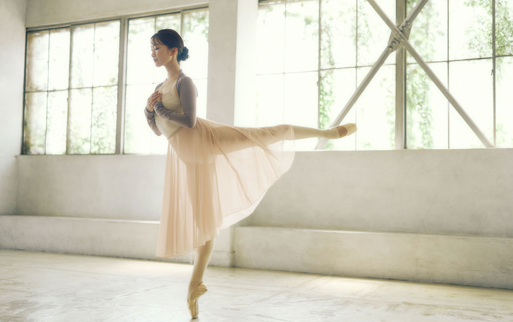 アームカバー（サーモギア®糸使用）着用写真