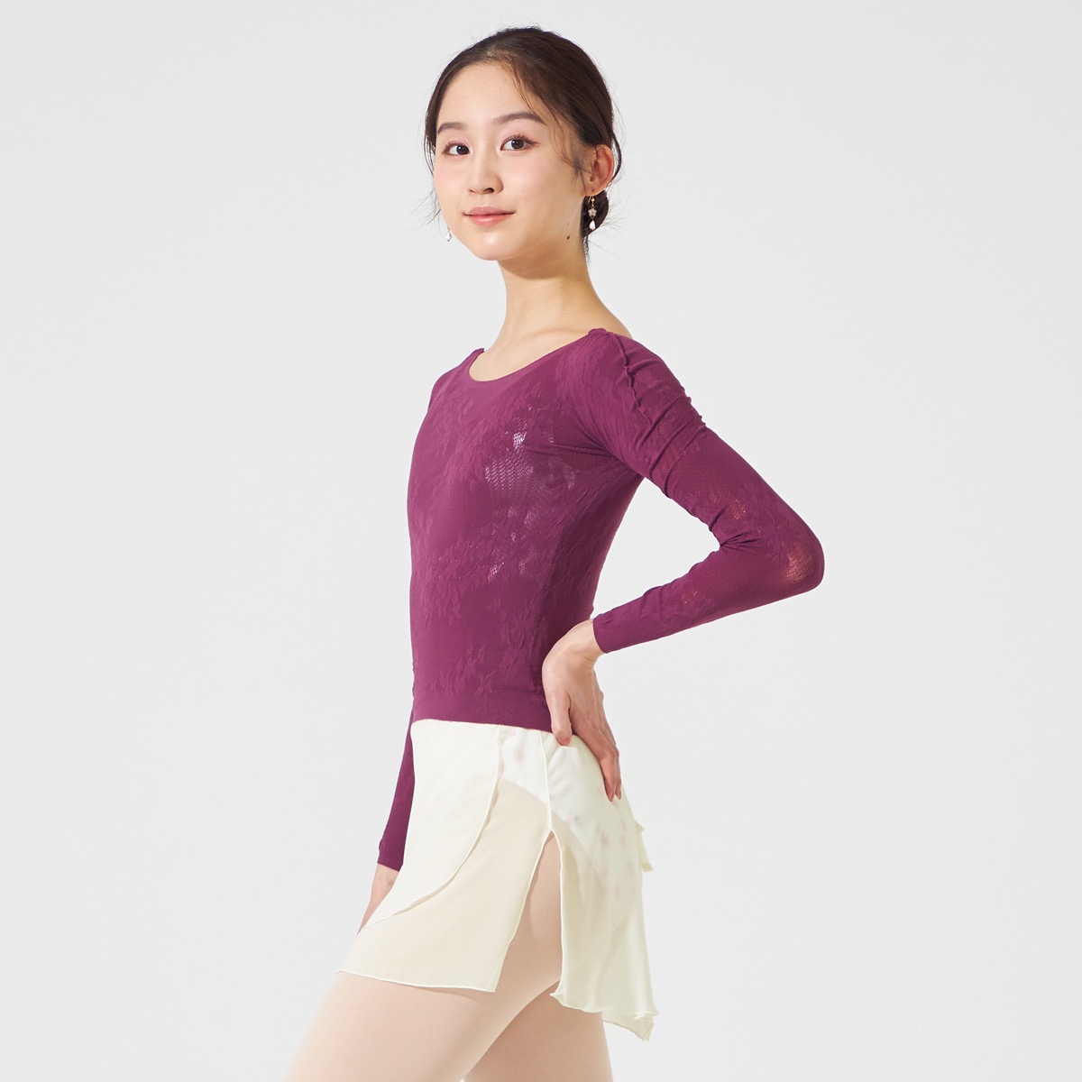 【MAY NAGAHISA】ノーソーイングニットトップ