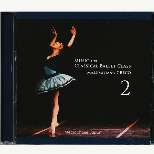 【CD】マッシミリアーノ・グレコ「Music for Classical Ballet Class 2」[MG02]