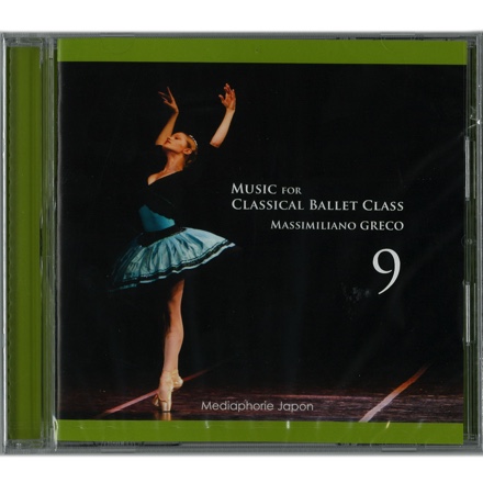 【CD】マッシミリアーノ・グレコ「Music for Classical Ballet Class 9」[MG09]